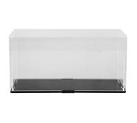 LOPUNER Transparent Acrylic Doll Display Box Dustproof Storage Case for Figurines and Small Easy Access Protective Showcase for Collectibles and Models Organizer for Action Figures