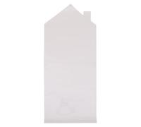 LOPUNER White Board, Dry Erase Board Whiteboard Sticker 40"X16"(101x40.6cm), House Shape Personal Whiteboard for Students Teachers School Supplies Lapboards