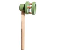 LOPUNER Wooden Floating Blow Ball for Educational Breath Exercise Plaything Smooth Safe Design Vital Capacity Trainer for Indoor Outdoor Family Games Green Floating Sphere