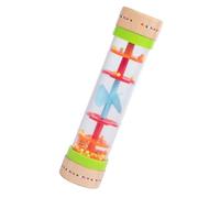 LOPUNER Wooden Rain Stick Educational Early Musical Shaking Plaything for Boys and Sensory Noise Maker for Auditory Development and Interaction
