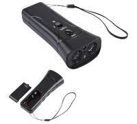 LOPURS Dog Bark Control Devices, Anti Bark Device, Ultrasonic Bark Control Devices and Training Tool, 3 in 1 Bark Control Tool, Correct Bad Behavior Indoor and Outdoor