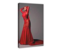 LOPXEN Nicki Minaj Poster Canvas Poster Wall Art Decor Print Picture Paintings for Living Room Bedroom Decoration 20x30inch(50x75cm)