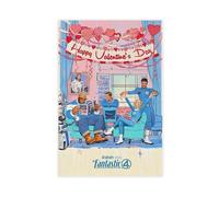 LOPXEN The Fantastic Four First Steps Poster Canvas Poster Bedroom Decor Landscape Office Room Decor Gift 08x12inch(20x30cm)