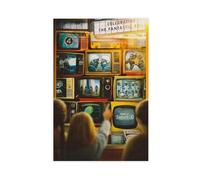 LOPXEN The Fantastic Four First Steps Poster Canvas Poster Wall Art Decor Print Picture Paintings for Living Room Bedroom Decoration 12x18inch(30x45cm)