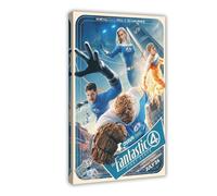 LOPXEN The Fantastic Four First Steps Poster Canvas Poster Wall Art Decor Print Picture Paintings for Living Room Bedroom Decoration 20x30inch(50x75cm)