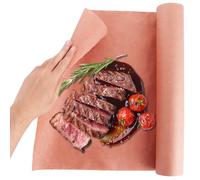 LOPYXBR Pink Butcher Paper, 40cm x 30m/15.7in x 98.4ft Original Butcheres Paper, Food Grade BBQ Baking Papers Roll, Butcher Papers for Sublimation Smoker Fish Meat and Sausage Perfect Cooking of Juicy