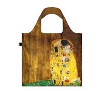 LOQI(ローキー) GUSTAV KLIMT The Kiss Recycled Bag, Yellow, Contemporary, Yellow, Contemporary