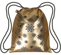 LOQI Metallic Backpack, 10 Litres, Matt Gold Pop