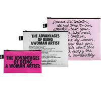 LOQI - GUERRILLA GIRLS Dearest Art Collector and The Advantages Of Being A Woman Artist Zip Pockets
