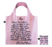 LOQI Guerrilla Girls Dearest Art Collector Recycled Bag, Pink, M, Pink, M, Contemporary, Pink, M, Contemporary