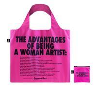LOQI Guerrilla Girls Ladies Recycled Bag The Benefits of an Artist, Multi-Colour, M, Multicolor, M, Contemporary, Multicolored, M, Contemporary