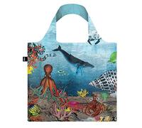 LOQI KW.GB Artist Kristjana S Williams Interiors Reusable Shopping Bag, Polyester, Barrier Reef