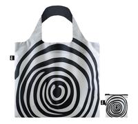 LOQI Louise Bourgeois Spirals Black Recycled Bag