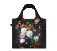 LOQI Museum Jan Davidsz De Heem Still Life with Flowers Canvas & Beach Tote Bag, 50 cm, 20 L, Multicolour