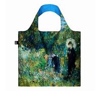 LOQI Museum Pierre-Auguste Renoir Reusable Shopping Bag, Woman with a Parasol in a Garden, One Size
