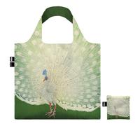 LOQI Ohara Koson - Pauw/Peacock c. 1925-1936 Recycled bag, green, Western, Green, Western