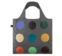 LOQI PG.DO.RE POUL GERNES Reflective Dots Bag, Gray, One Size Fits Most