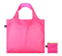 LOQI Recycled Bag Neon Pink, Fluorescent Pink, Fluorescent Pink, Contemporary, Neon pink, Contemporary
