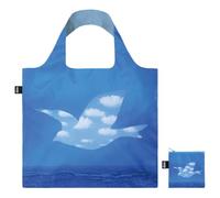 LOQI RENE MAGRITTE The Promise Recycled bag, blue, Blue, Contemporary, Blue, Medium to Large, Contemporary