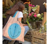 LOQI Reusable Tote Bags - Artist-Designed, Foldable & Eco-Friendly