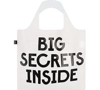 LOQI Snask Classic Secret Bag, Transparent, Multi-Colour, 50 x 42 cm, Beach Bag, Multicolored, 50 x 42 cm, Beach Bag
