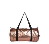 LOQI WE.MM.RO Metallic Reversible Weekender Bag - Rose Gold