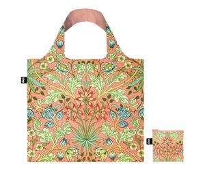 LOQI William Morris Hyacinth Recycled Bag, Multi-Colour, Contemporary, Multicolored, Contemporary