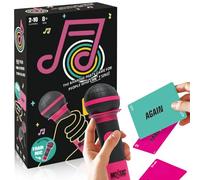 LOQOMI Mic Karaoke Party Game - Family Karaoke Game, 8+ Year Olds, Hilarious Singing Challenge for Families & Friends with 260 Song Lyrics - Perfect for Game Nights & Birthday Parties