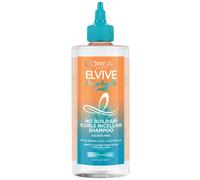 LOr?al Paris Elvive Dream Lengths Curls No Build-Up Micellar Shampoo Sulfate-Free Silicone-Free Paraben-Free with Hyaluronic Acid and Castor O