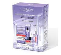 L'Or?al Paris Hyaluronic Discovery Set Gift Set - Revitalift Filler 1.5% Hyaluronic Acid Serum, Day cream and Replumping Tissue Mask