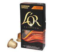 Coffee capsules L'OR COLOMBIA, 10 pcs.