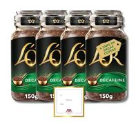 Lor Decaf Instant Coffee 4x150g Bundled by The Great British Kitchen