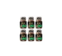 L'OR Decaff Instant Coffee 100g (Pack of 6 Jars, Total 600g)
