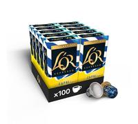 L'OR Espresso Capri Coffee Pods x10 Intensity 12 (Pack of 10, Total 100 Capsules)