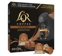 L'OR Espresso Caramel Flavour Coffee Pods X10 (Pack of 10, Total 100