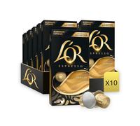 L'OR Espresso Caramel Flavour Coffee Pods X10 (Pack of 10, Total 100 Capsules) (100, Vanilla)