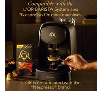 LOR Espresso Chocolate Flavour Coffee Pods X10 Pack of 10 Total 100 Ca