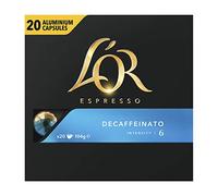 L'Or Espresso Coffee Decaffeinato Intensity 6 Capsules Aluminium Compatible with Nespresso Machines
