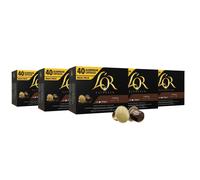 L'OR Espresso Coffee Forza Intensity 9 - Nespresso?* Compatible Aluminium Coffee Capsules - 5 Packs of 40 Capsules (200 Drinks)
