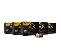 L'OR Espresso Coffee Ristretto Intensity 11 - Nespresso?* Compatible Aluminium Coffee Capsules - 5 Packs of 40 Capsules (200 Drinks)
