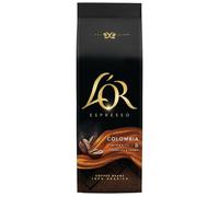 LOR Espresso Colombia Coffee Beans - 500 g, Black