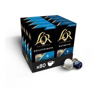 L'OR Espresso Decaf Coffee Pods Variety Bundle (Pack of 8, Total 80 Capsules) Nespresso®* Compatible