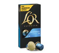 L'OR Espresso Decaffeinato decaffeinated Intensity 6 - 10 aluminum capsules compatible with Nespresso® coffee machines*