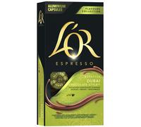 L'OR Espresso Dubai Chocolate style Aluminum Capsules For Nespresso 10 pcs