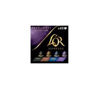 LOR Espresso Favourites Variety Box Coffee Pods x40 Nespresso Compatible