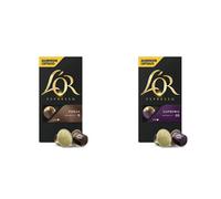 L'OR Espresso Forza Intensity 9 with Supremo Intensity 10 - Nespresso Compatible Coffee Capsules (Pack of 20, 200 Capsules in Total)
