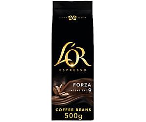 L'OR Espresso Forza Whole Coffee Beans 500g