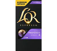 L'OR Espresso Lungo Profondo Coffee Nespresso* Capsules Pack of 10