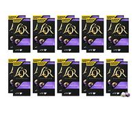 L'OR Espresso Lungo Profondo Intensity 8 - Nespresso* Compatible Aluminium Coffee Capsules - 20 Packs of 10 Capsules (200 Drinks)