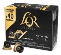 L'OR Espresso Ristretto 11 aluminum capsules for Nespresso® 40 pcs